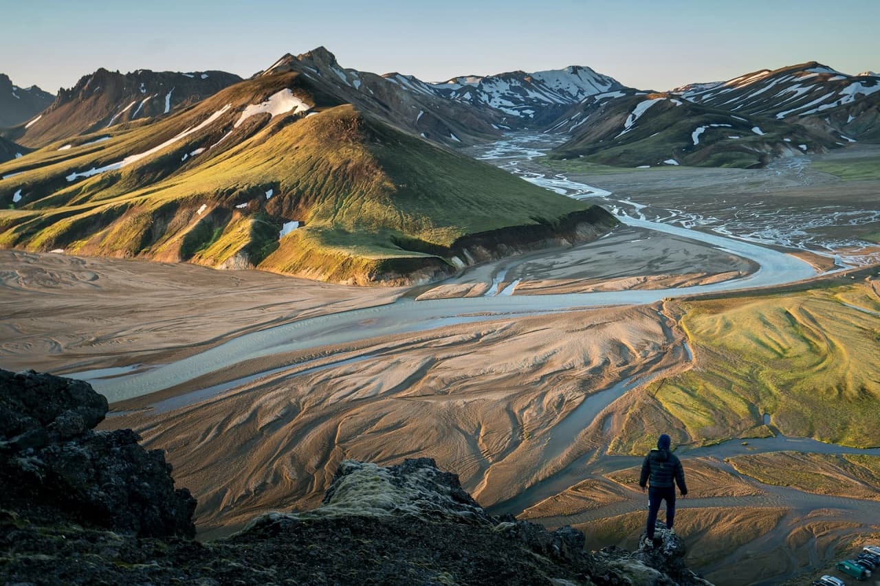 Tierras Altas de Islandia en otoño