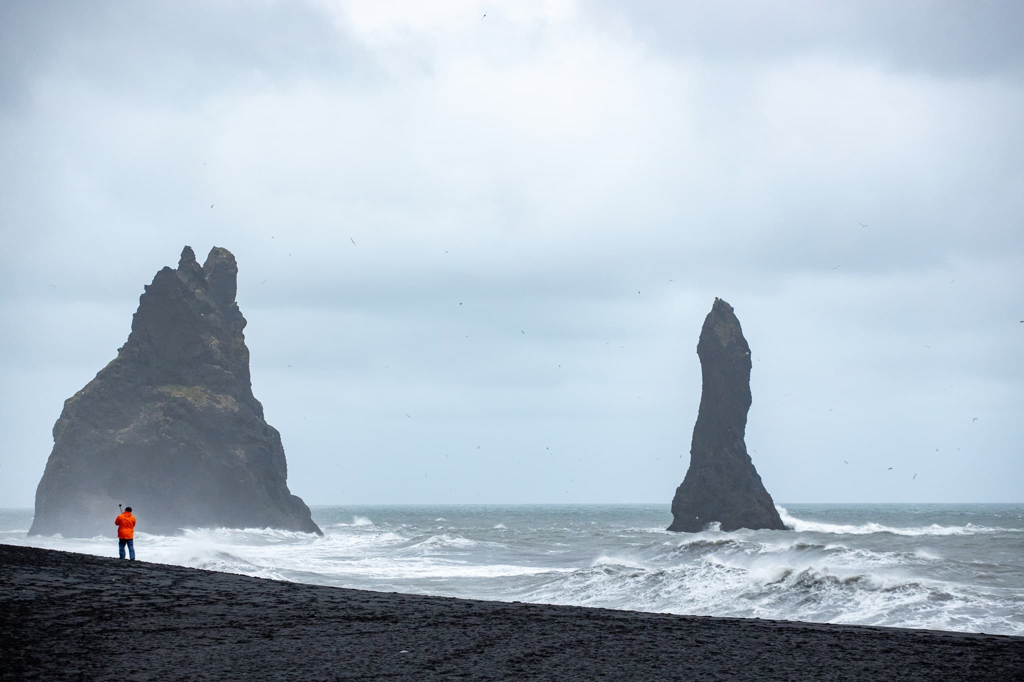 playas de arena negra en Islandia